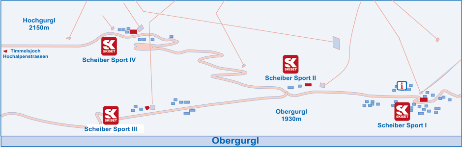 Ski equipment to Obergurgl - Hochgurgl