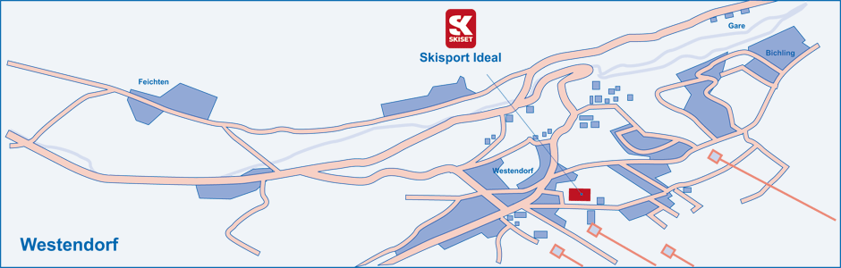 Ski equipment to Westendorf