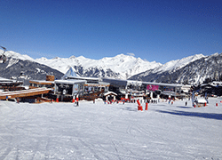 ski resort Courchevel Le Praz