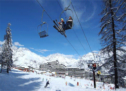 ski resort Puy-Saint-Vincent 1400