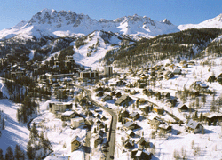ski resort Vars Les Claux